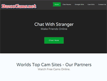 Tablet Screenshot of bazoocams.net